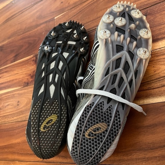 NWT ASICS Turbo Phantom Cobra/Black/Silver Size 10.5 Track & Field Running - Picture 5 of 8